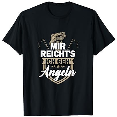 Karpfen Hecht Mann Carp Fishing Mir reichts ich geh angeln T-Shirt