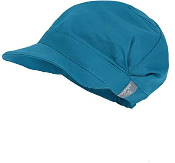 PICKAPOOH Kinder und Damen Schirmmütze Rico mit UV-Schutz, Caribean Sea, Gr. 50