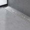 hansgrohe Fertigset Duschrinne RainDrain Flex, Abflussrinne 1200mm, Bodenablauf Dusche kürzbar zur Wandmontage, Chrom