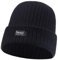 Gadgets Mafia Beanie for Men,Comfortable Breathable Stretchy Soft Cuffed Beanie Winter Hats for Mens (Black Thermal)