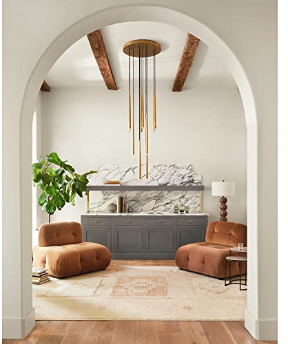 Livabliss x Becki Owens Solana Vintage Rug - Area Rugs Living Room 120x170 cm, Dining Floor, Kitchen, Traditional Multicoloured Boho Style, Easy Care Pile, Bohemian Large Rug, Orange, Ivory, Beige