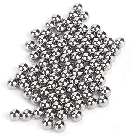 Cleaning Bottle, Yctze 4 * 4 * 3 500Pcs 3mm Stainless Steel Decanter Cleaning Balls Household Cleaning Tools for Wine Decanter