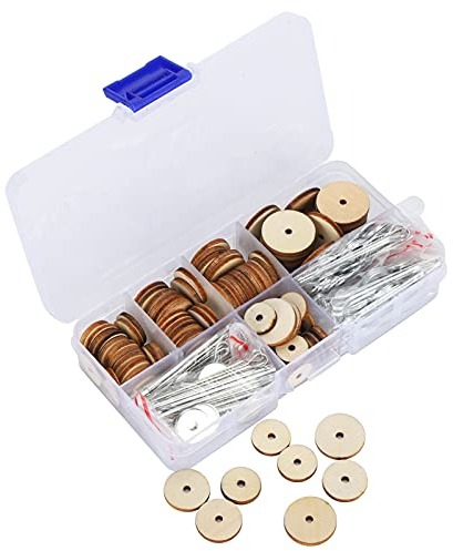 50er-Set Puppengelenke, Bastelzubehör, Beweglicher Bolzen, Teddybär-Herstellungszubehör, Puppenherstellung, Splintgelenke für Puppen, Puppengelenk, 20 Mm Waldorf, 45 Mm, 12 Mm