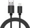 MOBISTAR iPhone Charger Cable 2M / 6.6FT - 3A Fast Charging Cable for iPhone 14 13 12 11 Pro Max XR XS X 8 7 6s Plus 5s SE 2020 (Black)