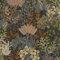 Fiula Self Adhesive Wallpaper Leaves Wallpaper 41CMx6M Brown Multi-Colour Peel and Stick Wallpaper Floral Leaf Vinyl Decorative Stick On Wallpaper for Living Room Bedroom Office Wall Cabinet Drawer