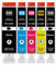 5 XXL Druckerpatronen kompatibel zu PGI-525 / CLI-526 für Canon PIXMA IP4850 IP4950 IX6550 MG5150 MG5250 MG5350 MG6150 MG6250 MG8150 MG8250 MX715 MX885 MX895