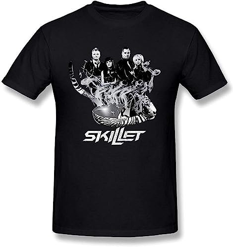 TIANZHONG77 Men's Skillet Poster T-Shirt T-Shirts & Hemden(Medium)