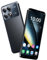 QrZrQ Smartphones Bon marché, 5,0 Pouces, Double Carte Double Caméra, ROM 16GB 【Extensible à 128GB】, Support GPS/WiFi/Bluetooth/FM, Téléphone déverrouillé par Le visag (X6Pro-Noir)