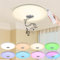 ACXIN 72W LED Deckenlampe Dimmbar mit Bluetooth Lautsprecher, Farbwechsel RGB, Steuerbar per Fernbedienung und App, für Wohnzimmer, Schlafzimmer, Küche, Kinderzimmer