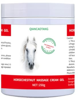QIANCAOTANG Professional Warming Gel 500g (2 x 250g) | Capsaicin & Menthol Formula | Muscle Recovery, Arthritis & Sports Injury Relief