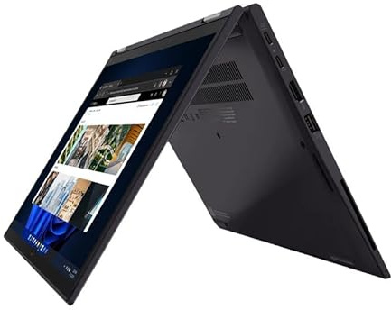Lenovo ThinkPad X13 Yoga Gen 3 13.3 2in1 Touchscreen Laptop - i7-1255U (4.7Ghz), 16GB RAM, 512GB SSD, IR Webcam, Wifi, Pen, FingerPrint Reader, WWAN upgradable, Windows 11 Pro - 21AXS5FE04 (Renewed)