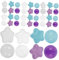 SOPOTUTU 100pièces Boules Colorées Étoile pour Bébés pour Aires De Jeux Piscines Décorations De Fête Et Jeux Sensoriels Jouets Plastique Amusants pour Garçon Fille