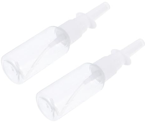 Irrigatori Nasali per Ragazzo Ragazza, 2 Pezzi da 20ml in Plastica Pet | Pulizia delle Secrezioni, Utilizzo Portatile e Semplice, Funzionamento Sicuro per Cavità Nasale e Naso Delicati