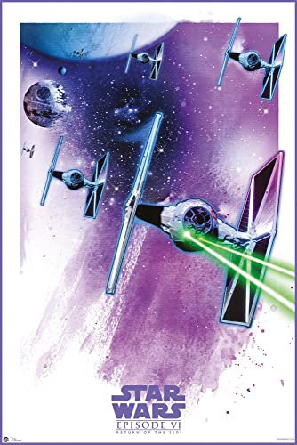 Nifty Star Wars Poster -Episode VI - Retrun of The Jedi - Tie Fighter - Krieg der Sterne (91,5 x 61 cm)
