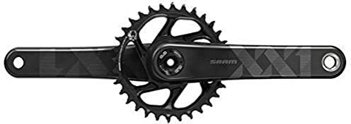 Sram Unisex – Erwachsene XX1 Eagle Fat Bike Kurbelgarnitur, Schwarz, 170mm