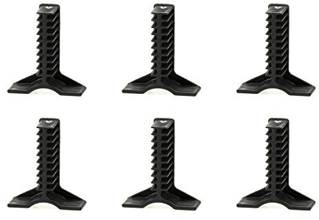 Lot de 6 clips de fixation elho noirs pour la jardinière Corsica Flower Bridge