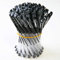 Grip Kugelschreiber-Set 0,5 mm schwarze Geltinte Tintenroller-Sets für Schule Zuhause Büro (7/12 Stück), schwarz