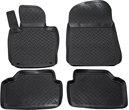 Norm Liners | 3D Gummimatten Auto Matten Fussmatten Kompatibel mit 3 Series E90 / E91 2005-2012, Rand cca 4cm, Allwetter, 4Tlg, Premium Qualität