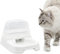 Iris Ohyama, Distributeur, Abreuvoir, Fontaine d'eau Plastique(PP) pour Chat, Chien, Système Anti-Goutte, Réservoir d'eau de 2L, L30.5 x P23.7 x H19 cm, Pieds antidérapants, J-200, Blanc
