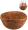 cotaour 2Pcs Round Coconut Liners for Hanging Basket, Replacement Planter Liners for Flowers, Vegetables, Garden Pot, Outdoor Indoor, 12 inch