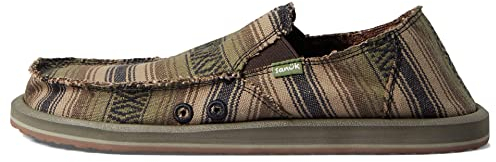 Sanuk Herren Vagabond Raddecke Slipper, Braun Baja, 38.5 EU
