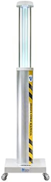 UVtech Tower-Pro 120W Mobile UV-C-Lampe gegen Schimmel and der Wand und Viren