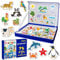 Magdum Magnete Kinder für Magnettafel 75 Stück - Tiere Kinder Magnete Kühlschrank - Magnet Spielzeug Kinder - Magnete Für Kinder - Kühlschrankmagnete Kinder - Lernspielzeug für Kinder