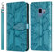 JayModCase Coque pour Samsung Galaxy S9, Premium en Cuir PU Multifonction Antichoc Etui à Rabat, Support Fentes Cartes Pochette de Portefeuille Cuir Coque Samsung Galaxy S9 - Bleu Ciel