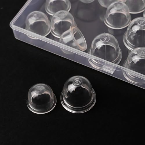 ZYDYRX 20 Stück Primer Pumpenbirne Vergaser Ölbirne Universal Rasenmäherbirne Kraftstoffpumpe Vergaser 22mm 19mm für Rasenmäher Blasgeräte Grasschneider Heckenscheren Kettensägen