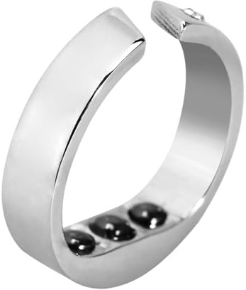 Anti-Schnarch-Ring, Verstellbarer, Leichter Atemhilfe-Ring, Akupressur-Behandlungsgerät Für Männer Und Frauen, Lösung gegen Schlaflosigkeit Und Schnarchen (L)