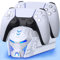 ALEEMTRY PS5 Controller Charger, PS5 Charging Docking Station with 2-3H Fast PS5 Charger/Unique Look/LED Light Indicator for Playstation 5 Controller, PS5 Charging Dock for Dualsense/Edge Controller