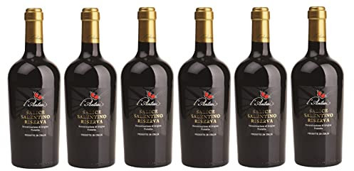 6x 0,75l - 2019er - L'Antesi - Rosso - Salice Salentino Riserva D.O.P. - Apulien - Italien - Rotwein trocken