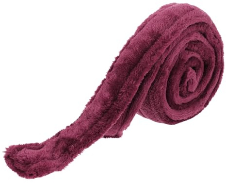 Holibanna Bademantel GüRtel Ersatz Flanell Dunkelrot, Verstellbarer Robe Belt FüR Hotel Bademantel