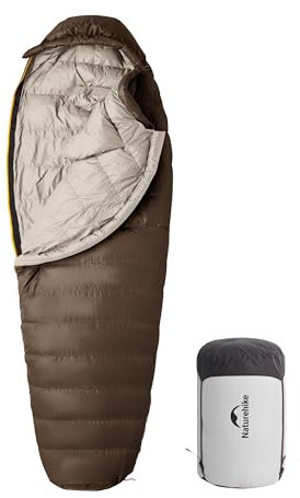 Naturehike Snowbird Mumienschlafsack Daunenschlafsack Winterverdickung Camping im Freien Ultraleichte Enten Daune Warmen Schlafsack