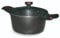 Faitout avec couvercle verre 26 cm Granit Pro Céramique