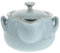 TOPBATHY Tetera de Cerámica Oriental para con Diseño de Infusión para Uso Casa Oficina y Reuniones Resistente Altas y