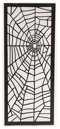 LSTTBO Prägeschablonen für Halloween, Spinnennetz, Papierbasteln, Scrapbooking, Vorlagen für Weihnachtskarten, Papier