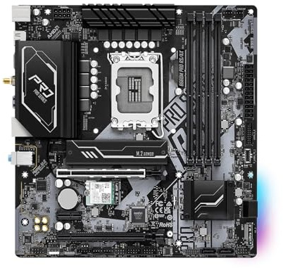 Fit For ASROCK B660 Motherboard B660M Pro RS/ax LGA1700 DDR4 128GB Micro ATX Support 14900 14700 14400 13900 13600 Cpu motherboard