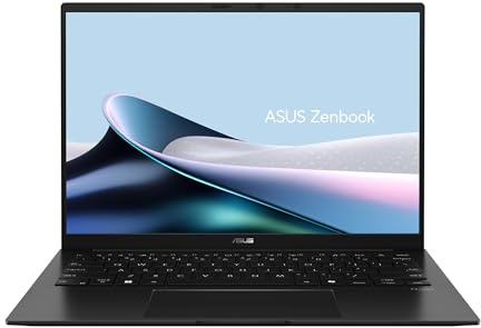 ASUS Zenbook 14 | 14 WUXGA | Ryzen AI 7 445 | RAM: 32GB | SSD: 2TB | Laptop in Jade Black | OLED | beleuchtete Tastatur | Aluminium | Copilot+ | Windows 11 Pro | Notebooktasche