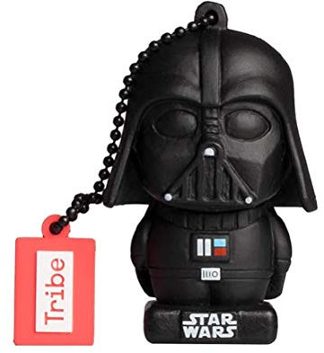 Clé USB 16 Go Darth Vader TLJ - Mémoire Flash Drive 2.0 Originale Star Wars, Tribe FD030509