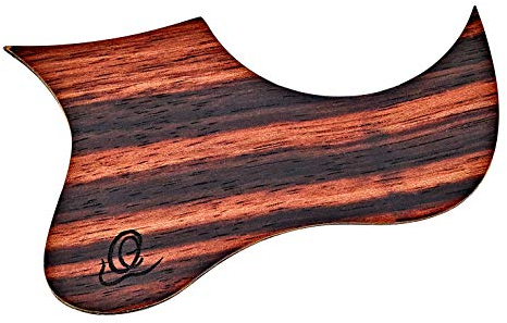 Ortega Guitars OWPTB-EB Ebenholz Pickguard für Tenor u. Bariton-Ukulele
