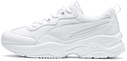 PUMA Damen Cilia Cilia, Puma White-Gray Violet-Puma Silver, 42 EU