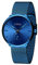 CIVO Herren Uhren Minimalist Wasserdicht Herren Uhr Ultra Dünne Herren Armbanduhren Kleid Gents Herrenuhr Quarz Uhr für Mann mit Edelstahl Mesh Blau