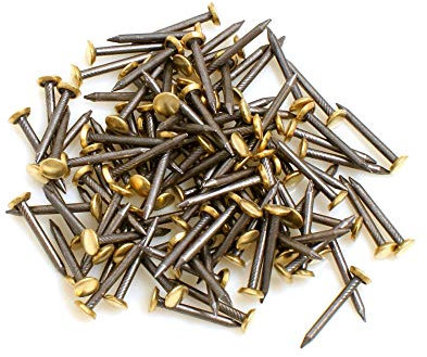 Design61 - Chiodi per quadri, in acciaio, 2,0 x 20 mm, 100 pezzi