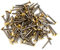 Design61 - Chiodi per quadri, in acciaio, 2,0 x 20 mm, 100 pezzi