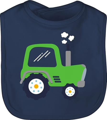 Shirtracer - Baby Lätzchen - Traktoren - Kinder Traktor Grün