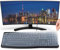 KeyCover Ultra Thin Silicone Keyboard Cover Compatible with Logitech K120 MK120 Clear Keyboard