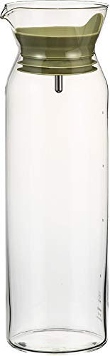 Hario WPC-90-SG - Brocca per acqua, 900 ml, colore: verde fumo