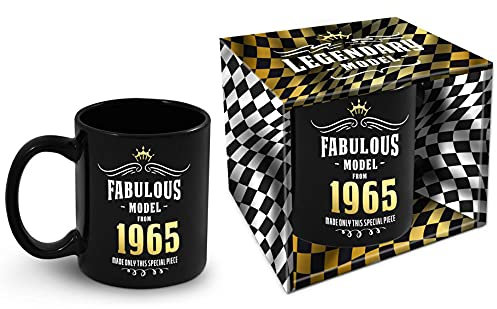 Bombo Tasse d'anniversaire avec année de naissance 1965