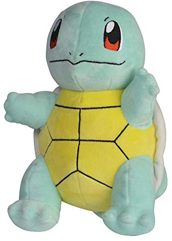 Auswahl Pokemon Plüsch-Figuren | 20 cm Plüsch-Tier | Stofftier | Kuscheltier, Plüsch:Schiggy
